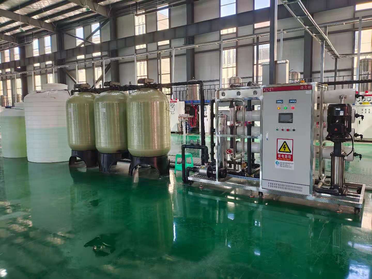 四川本征光學科技有限公司8噸純水設備（2021.0
